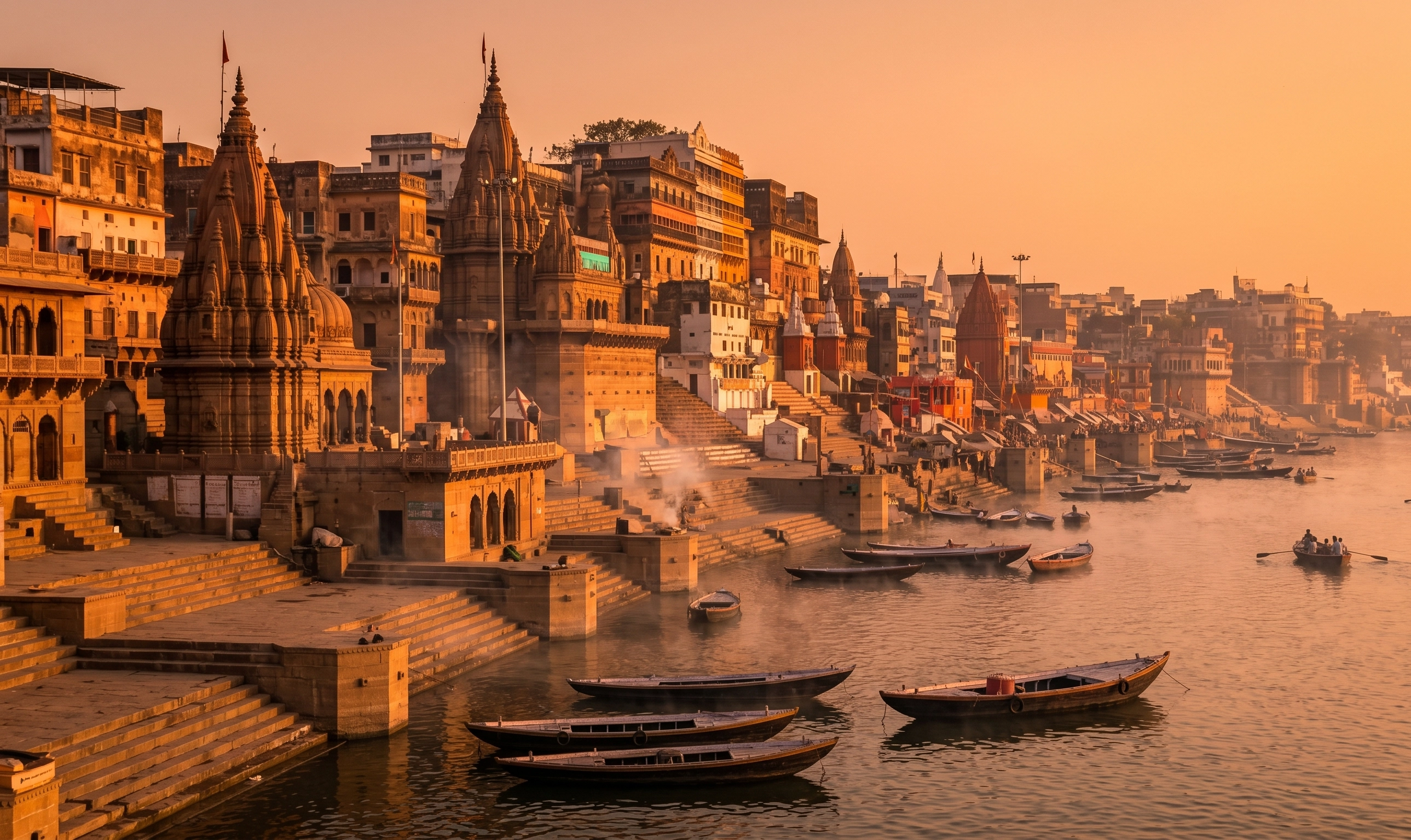 Travel guide and beautiful scenery in Varanasi