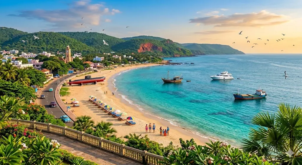 Travel guide and beautiful scenery in Visakhapatnam